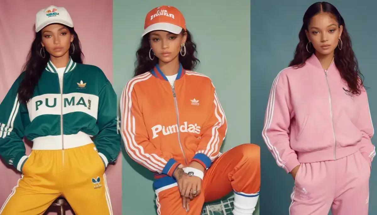 Celebrity inspirations for retro sportswear looks Celebrity inspirations for retro sportswear looks