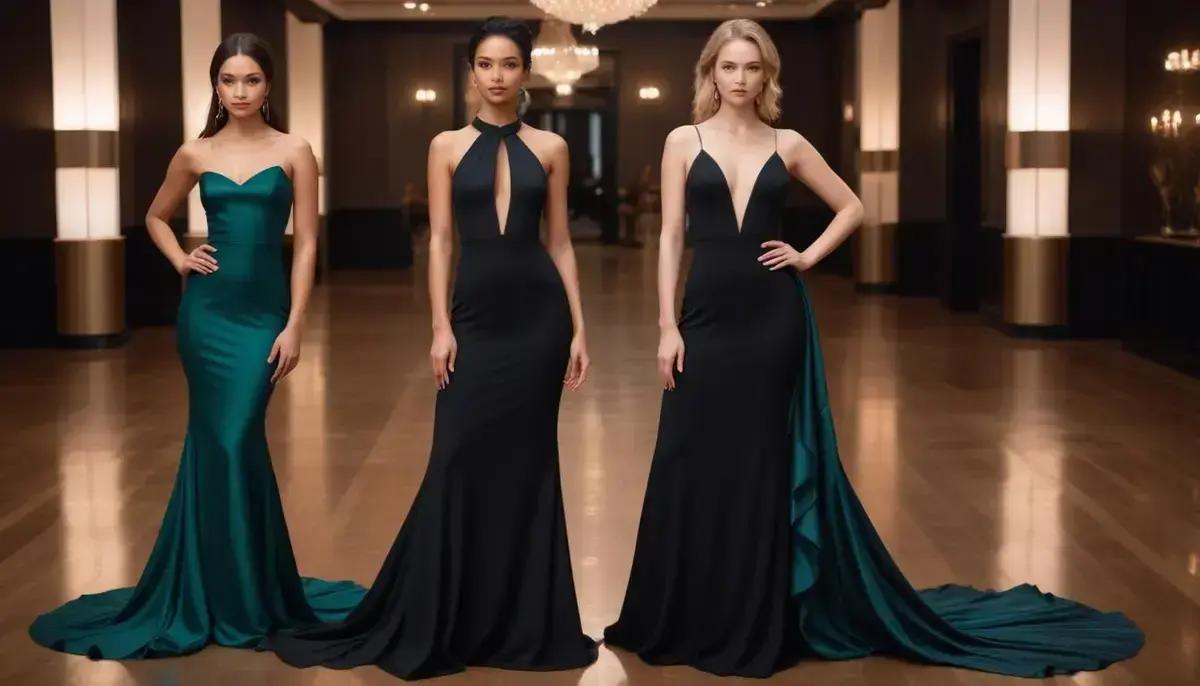 Black tie feminino: elegância e sofisticação nos vestidos Black tie feminino: elegância e sofisticação nos vestidos