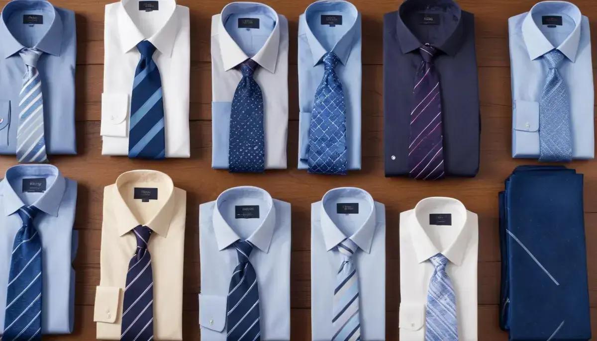 Choosing the right shirt and tie combinations Choosing the right shirt and tie combinations