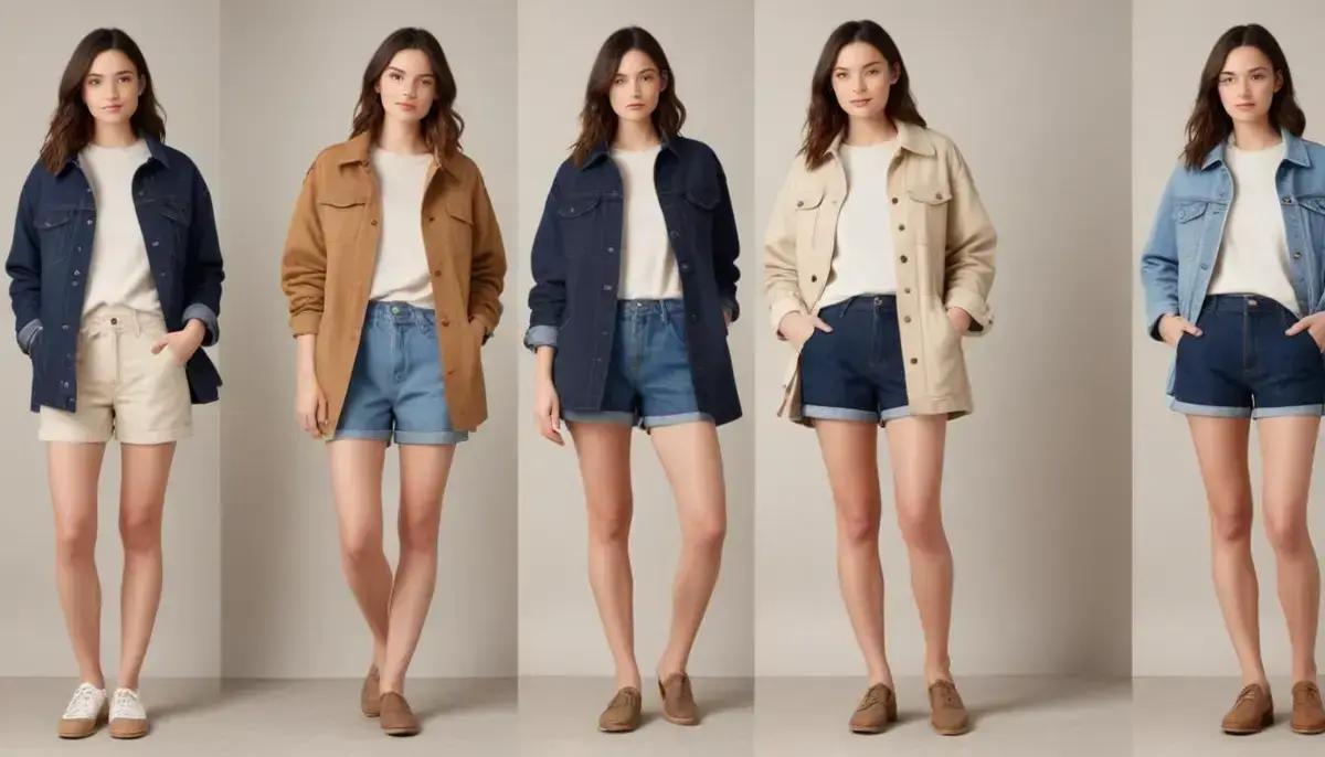 Seasonal adaptations of normcore style Seasonal adaptations of normcore style