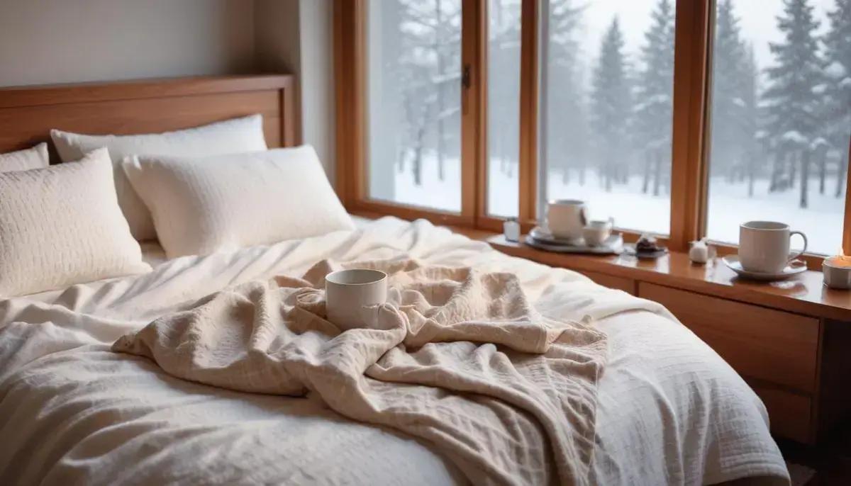 Thermal sleepwear for cold climate comfort Thermal sleepwear for cold climate comfort