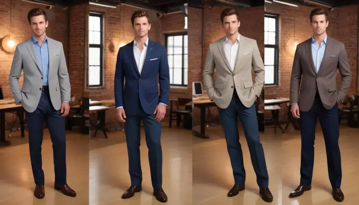 Transitioning from work to evening in smart casual Transitioning from work to evening in smart casual